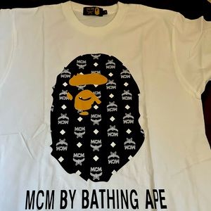 Bape x MCM Collab Tee